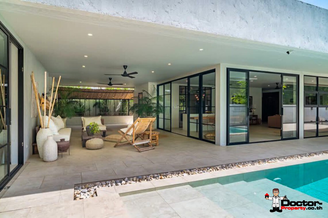 2 Bedroom Pool Villa just 50 metres to the Beach in Leam Sir, Koh Samui – For Sale